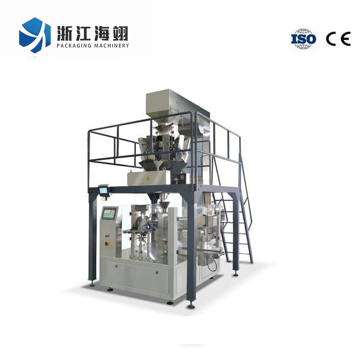 Mazgāšanas līdzekļu podi Doypack iepakošanas mašīna